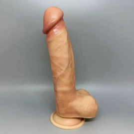 Фаллос Silexd Premium 8" Real Skin