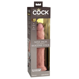 Фаллос King Cock 9" Silicone Dual Density