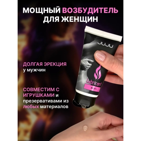 Возбуждающая смазка JUJU Hot +
