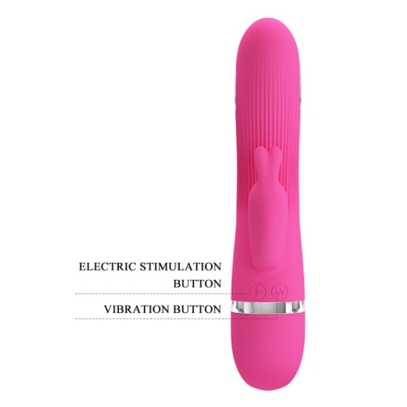 Вибратор с электростимуляцией Pretty Love Ingram