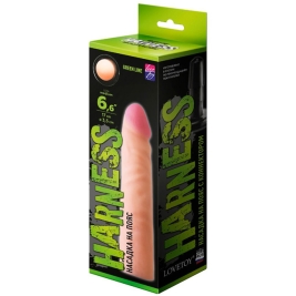 Фаллос-насадка Harness Green Line