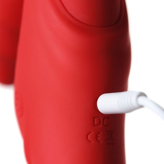 Страпон безремневой Black&amp;Red с вибрацией